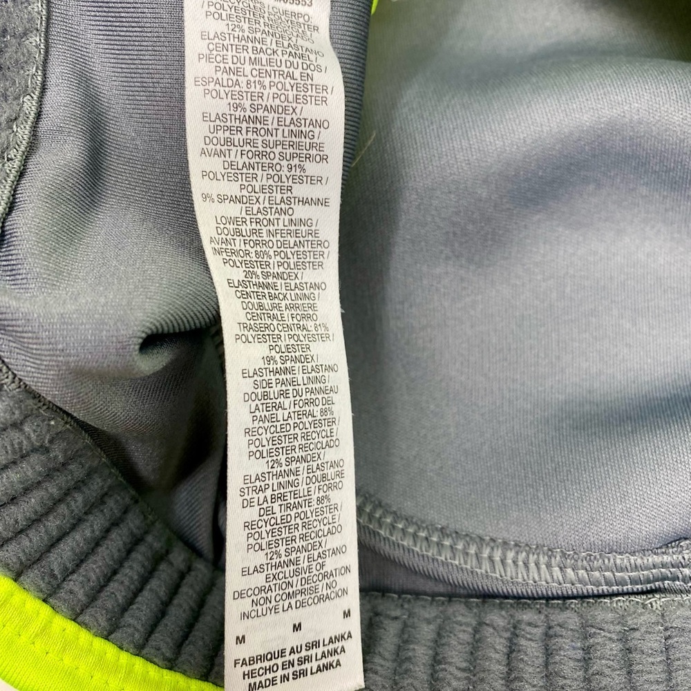 Nike Women's Neon Sports Bra Size Medium - Picture 5 of 5